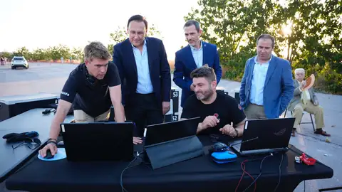 Exhibición drones en Puente Genil Exhibición drones en Puente Genil