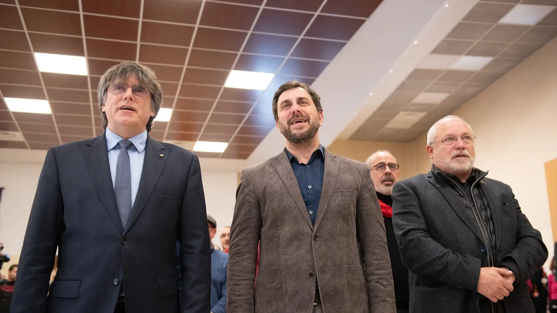 Carles Puigdemont y Toni Comín en una imagen de archivo/ Glòria Sánchez / Europa Press Carles Puigdemont y Toni Comín en una imagen de archivo/ Glòria Sánchez / Europa Press