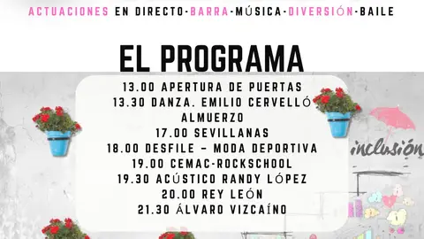 Fiesta Benéfica hermanos de la Cruz Blanca Fiesta Benéfica hermanos de la Cruz Blanca