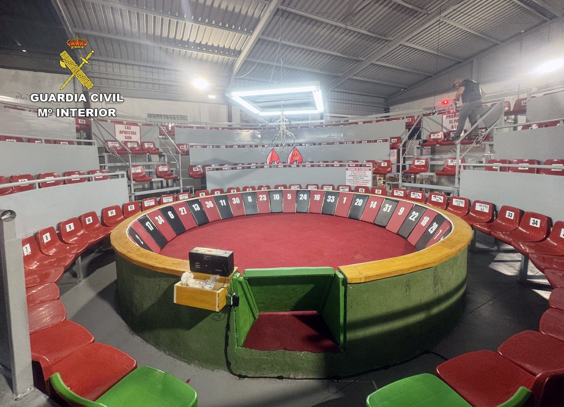 La Guardia Civil impide la celebración de una pelea de gallos multitudinaria La Guardia Civil impide la celebración de una pelea de gallos multitudinaria