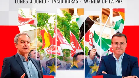 Zapatero hace campaña de las europeas este lunes en Almendralejo Zapatero hace campaña de las europeas este lunes en Almendralejo