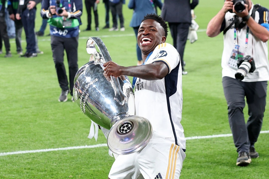 Vinicius, elegido mejor jugador de la Champions Vinicius, elegido mejor jugador de la Champions