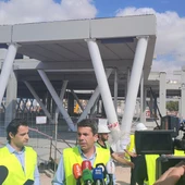 El president de la Generalitat comprueba el avance de las obras del puerto de Torrevieja El president de la Generalitat comprueba el avance de las obras del puerto de Torrevieja