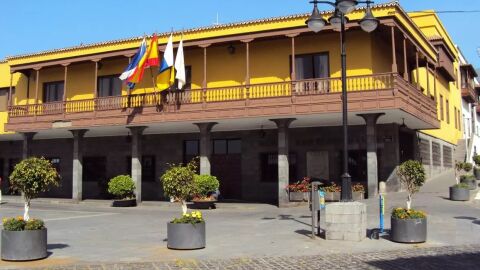 Fachada del Ayuntamiento del Puerto de la Cruz