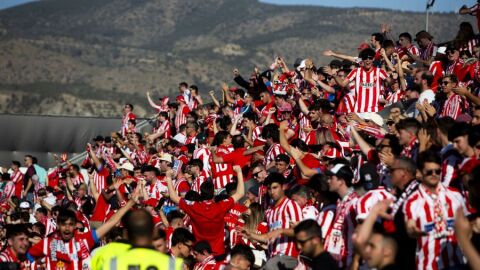 Grada del Sporting en Elda