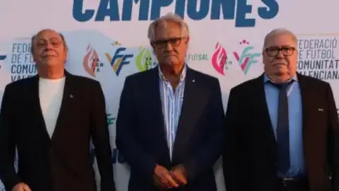 Vicent Cucarella, Leo Tarín y Pascual García Vicent Cucarella, Leo Tarín y Pascual García