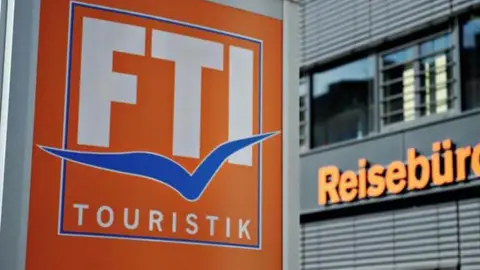 Sede del touroperador alemán FTI Touristik GmbH que se declaró ayer en quiebra Sede del touroperador alemán FTI Touristik GmbH que se declaró ayer en quiebra