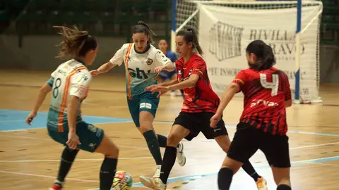 Eva Jiménez, jugadora del Segosala Naturpellet Segosala Naturpellet