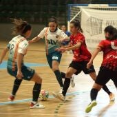 Eva Jiménez, jugadora del Segosala Naturpellet