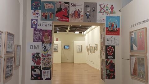 Exposici&oacute;n &ldquo;Primavera gr&aacute;fica: redes colectivas, feminismos y humor gr&aacute;fico" de la F&aacute;brica del Humor de Alcal&aacute; de Henares
