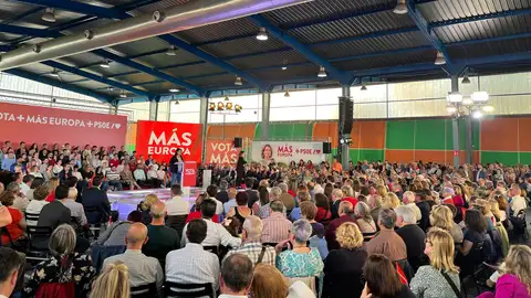 Mitin del Psoe en Gijón por las elecciones europeas de 2024 Mitin del Psoe en Gijón por las elecciones europeas de 2024