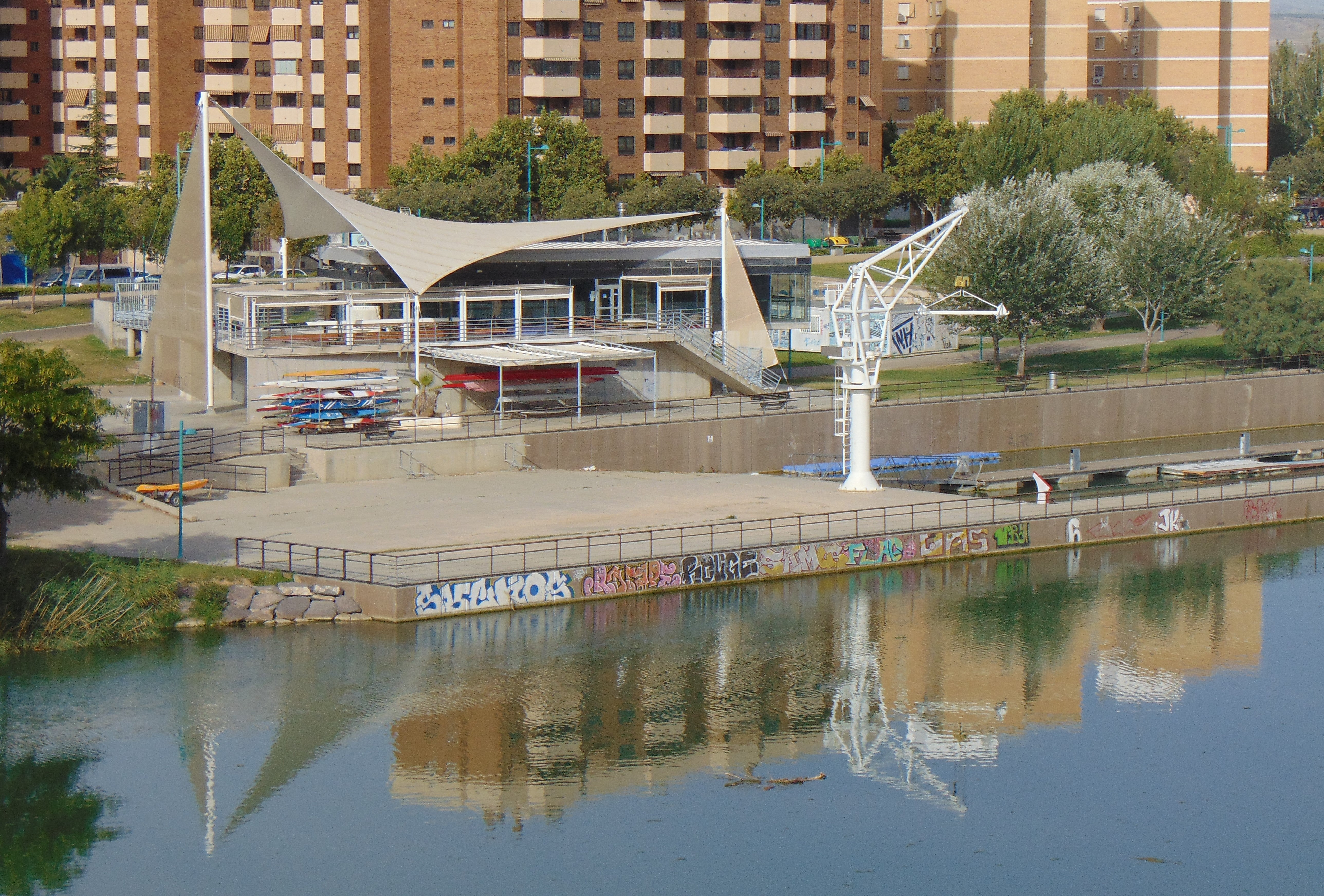 Iberflumen pide al Ayuntamiento de Zaragoza que proteja el puerto de Vadorrey Iberflumen pide al Ayuntamiento de Zaragoza que proteja el puerto de Vadorrey