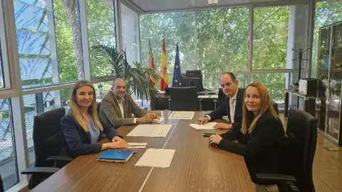 Reunión abogados Alzira y Directora General CV Reunión abogados Alzira y Directora General CV