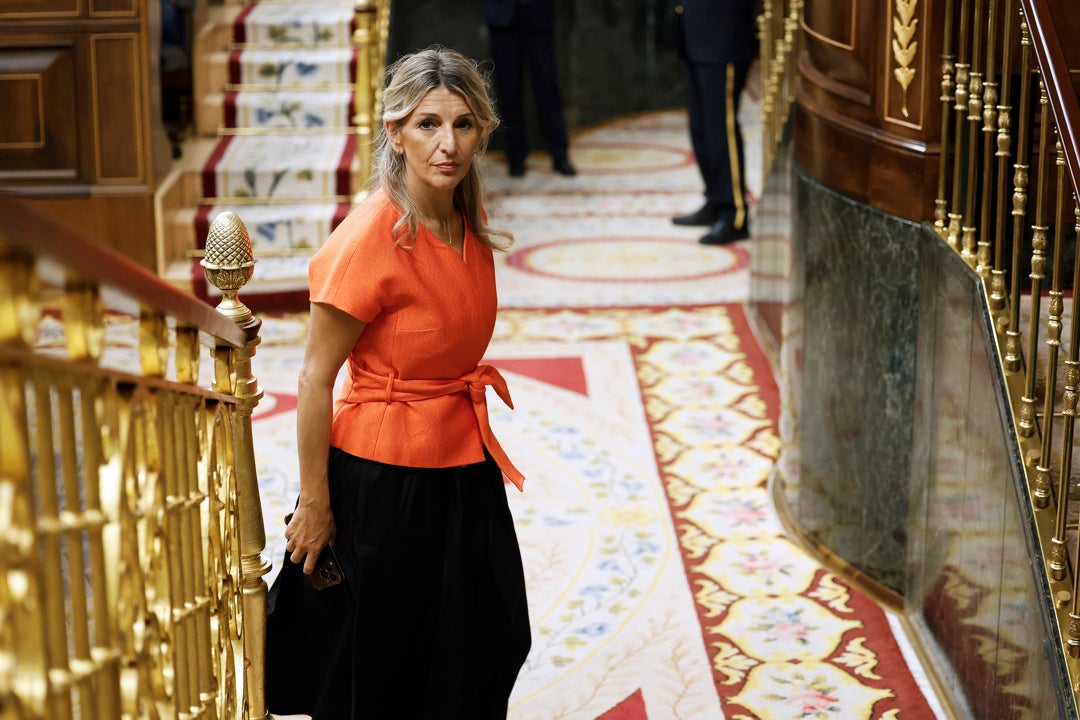 Yolanda Díaz destaca que los datos de empleo son "los mejores en décadas": "Un mes más, España hace historia" Yolanda Díaz destaca que los datos de empleo son "los mejores en décadas": "Un mes más, España hace historia"
