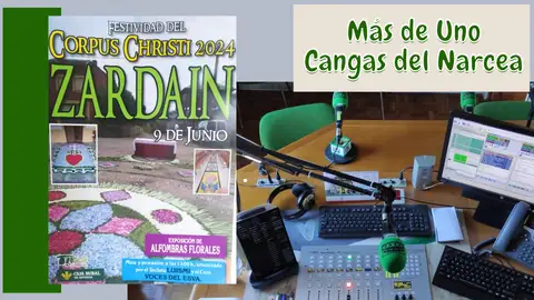 Cartel anunciador del Corpus `florido´ en Zardaín Cartel anunciador del Corpus `florido´ en Zardaín