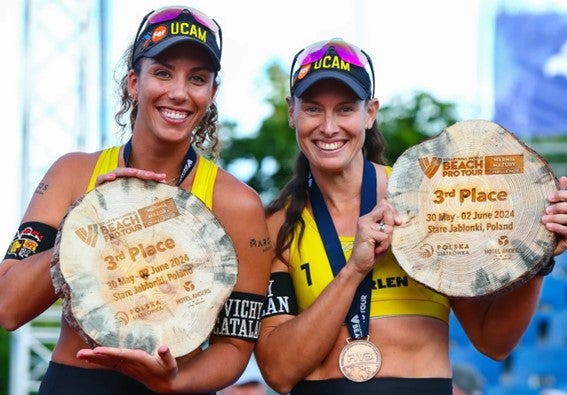 La benidormense Lili Fernández y su compañera Paula Soria, dentro del ranquin de clasificadas para las Olimpiadas de París La benidormense Lili Fernández y su compañera Paula Soria, dentro del ranquin de clasificadas para las Olimpiadas de París