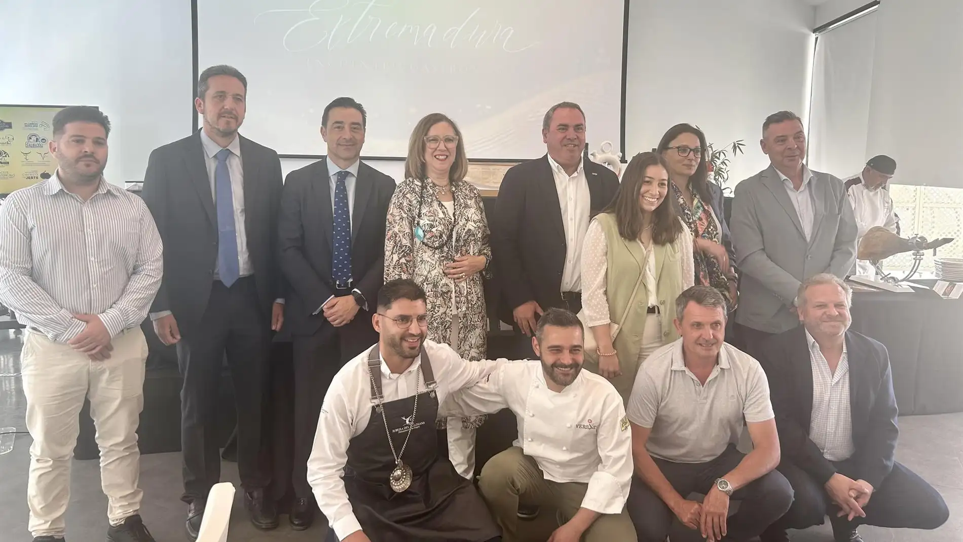 Mercedes Morán remarca la calidad gastronómica de Extremadura en un evento en Sevilla de promoción de las DOP e IGP