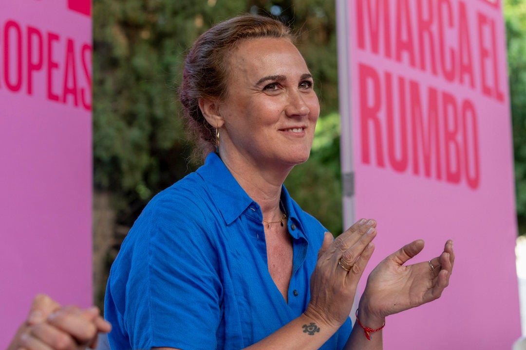 Estrella Galán: "Este domingo hay que ir a votar, se juegan cosas muy importantes" Estrella Galán: "Este domingo hay que ir a votar, se juegan cosas muy importantes"