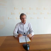 El responsable de Urbanismo en rueda de prensa El responsable de Urbanismo en rueda de prensa