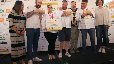 Iván Godoy, del restaurante Río Luz Gastronomía, en Valladolid, se impone en el V Campeonato de Tapas y Pinchos de Castilla y León “Memorial Erika Sanchez Adán .