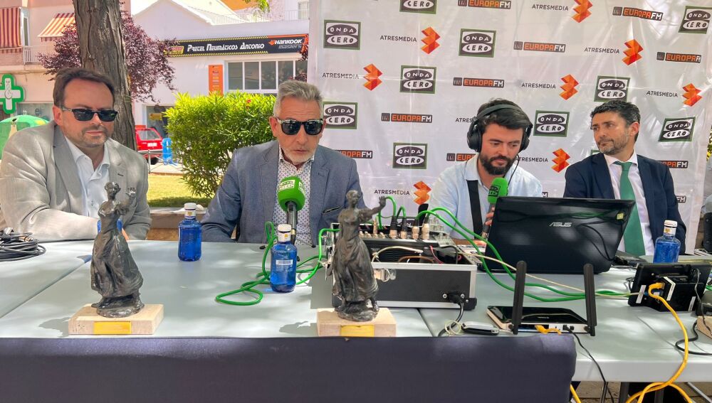 Imagen del programa emitidodesde la plaza de la Independencia