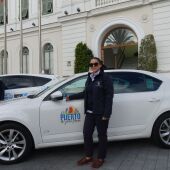 Taxis de El Puerto en la puerta del consistorio