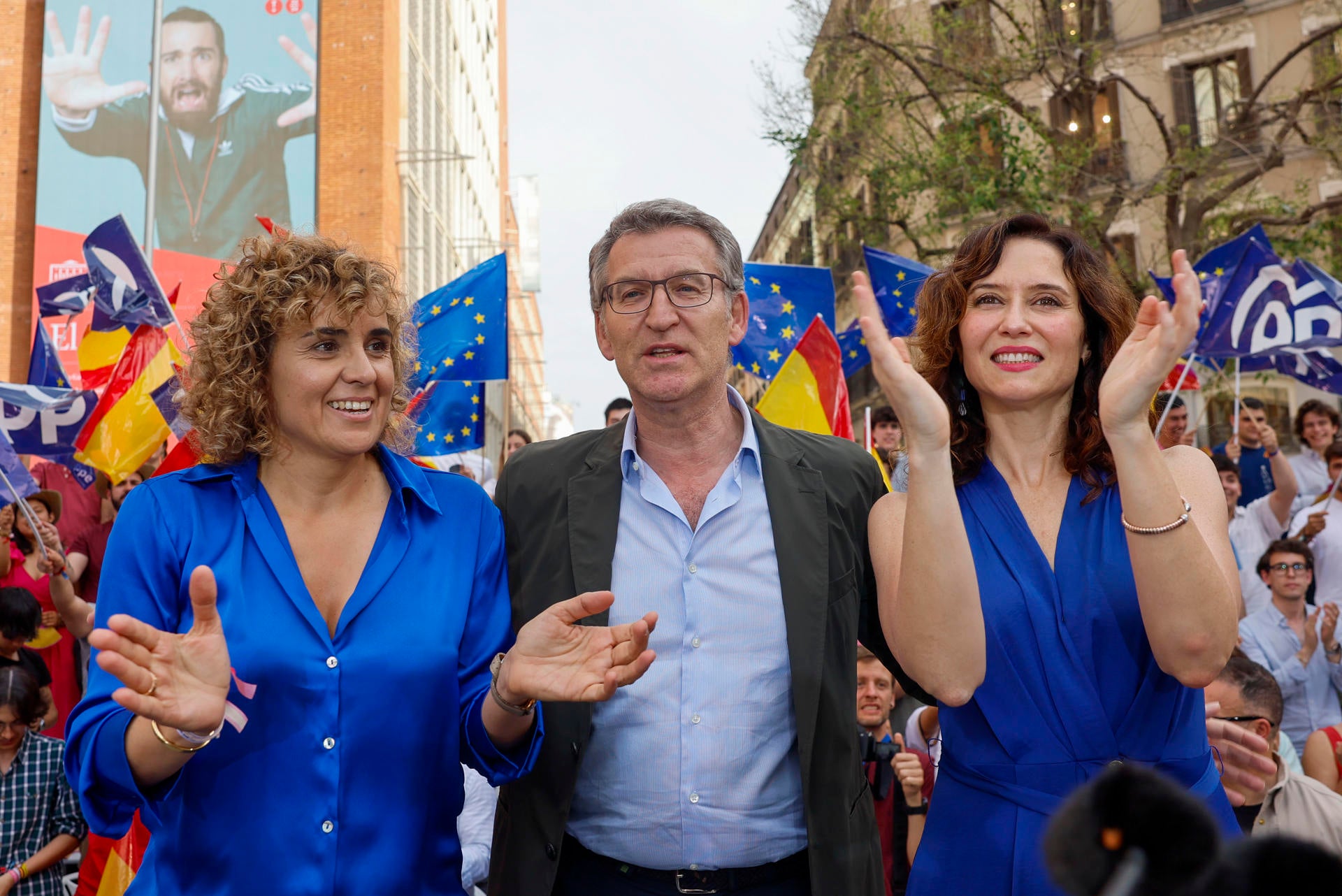 Feijóo anima a votar el 9-J: "Los españoles no avalamos chanchullos" Feijóo anima a votar el 9-J: "Los españoles no avalamos chanchullos"