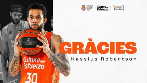 El anuncio oficial de la rescisión del contrato de Kassius Robertson El anuncio oficial de la rescisión del contrato de Kassius Robertson