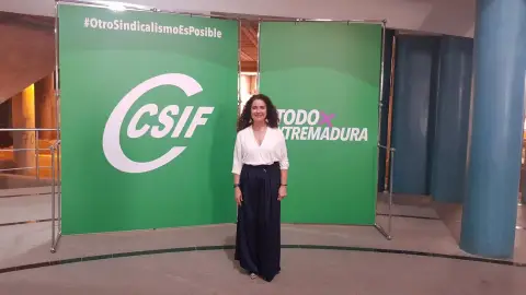 Mercedes Barrado reelegida presidenta del sector autonómico de Educación de CSIF Extremadura con el 98,3% de apoyos Mercedes Barrado reelegida presidenta del sector autonómico de Educación de CSIF Extremadura con el 98,3% de apoyos