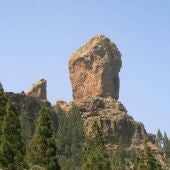 Imagen del Roque Nublo en el municipio de Tejeda, Gran Canaria