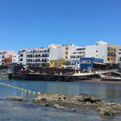 Imagen del muelle de La Restinga (El Hierro)