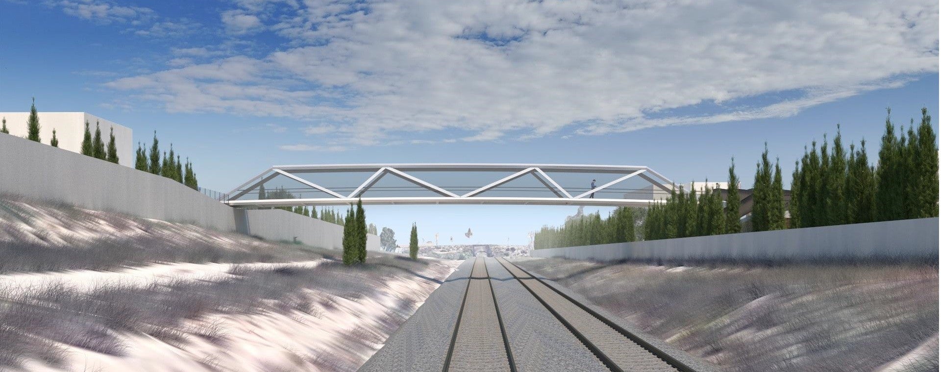 El barrio Altabix-Universidad de Elche tendrá pasarela peatonal sobre las vías del tren a finales de 2025 El barrio Altabix-Universidad de Elche tendrá pasarela peatonal sobre las vías del tren a finales de 2025