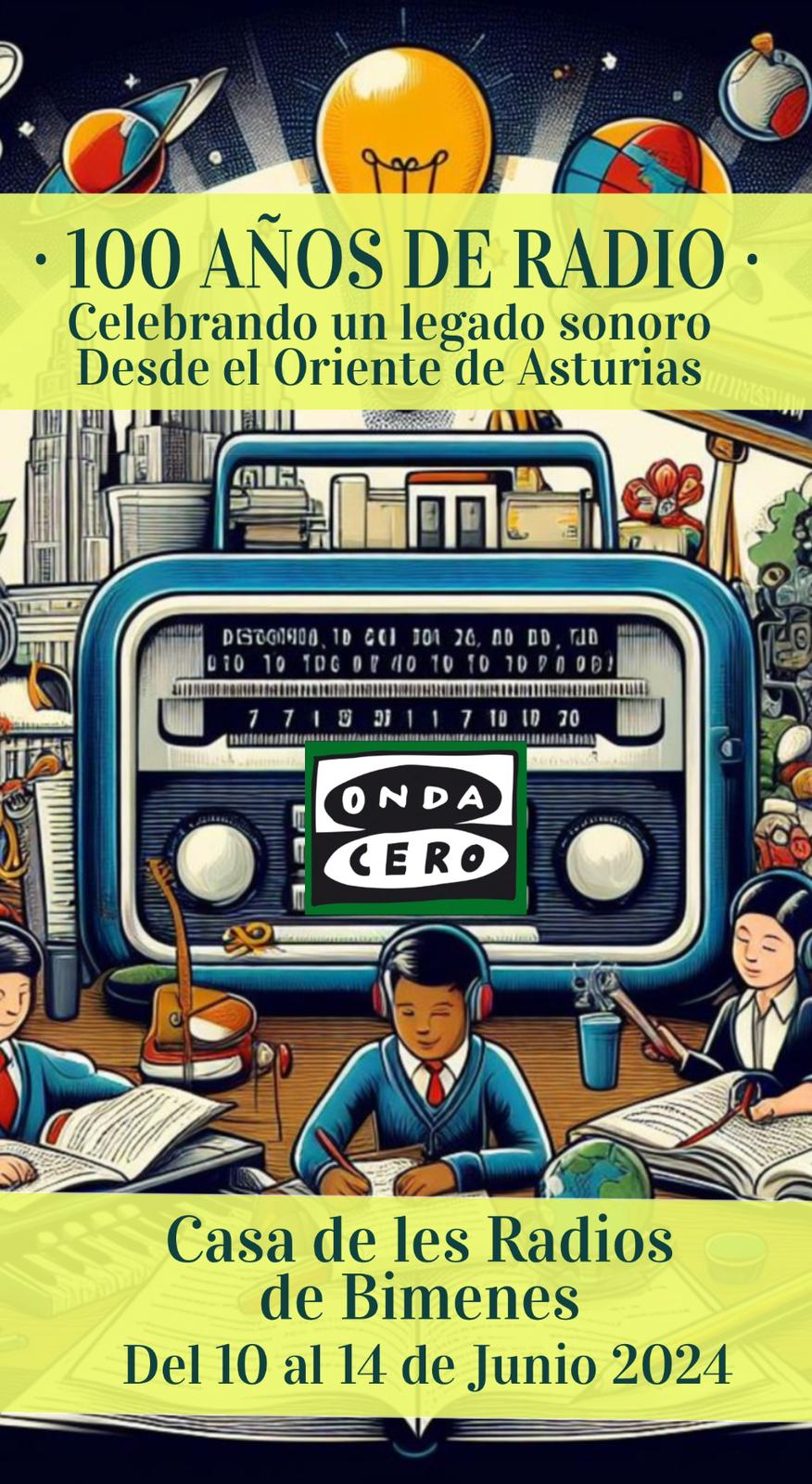 Onda cero Infiesto celebra los 100 años de Radio con una semana especial llena de recuerdos, programas especiales y eventos Onda cero Infiesto celebra los 100 años de Radio con una semana especial llena de recuerdos, programas especiales y eventos