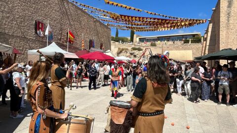 Vuelve el ambiente medieval al castillo de Santa B&aacute;rbara