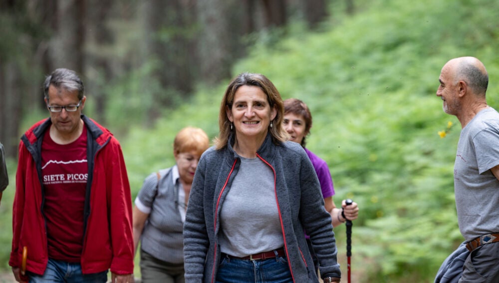 La candidata socialista a las elecciones europeas, Teresa Ribera