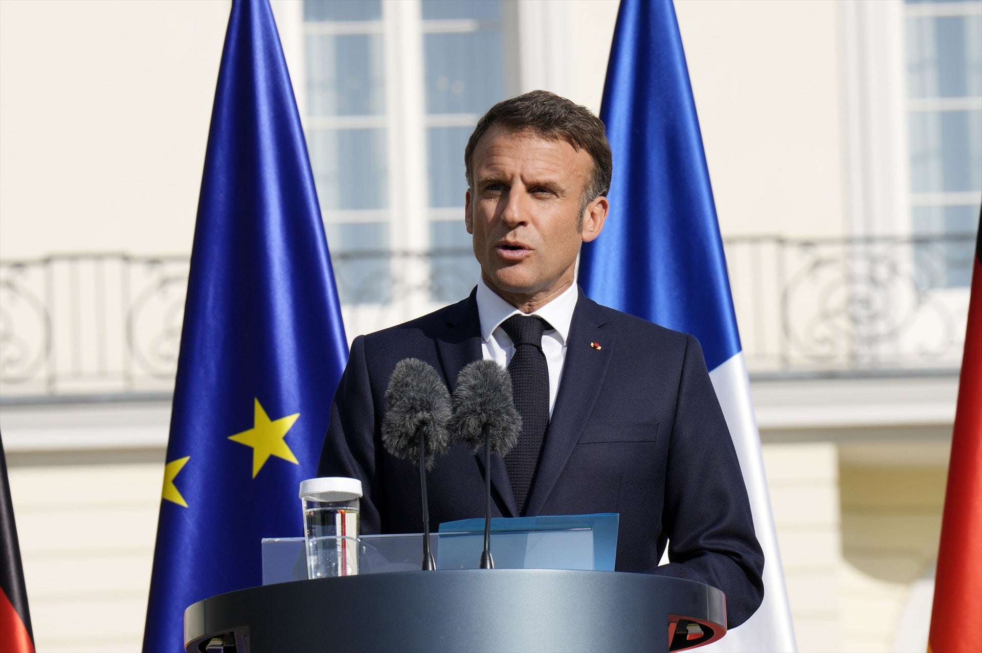 Macron anuncia el adelanto electoral en Francia tras los resultados de las europeas Macron anuncia el adelanto electoral en Francia tras los resultados de las europeas