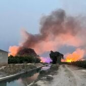 Incendio en Càrcer