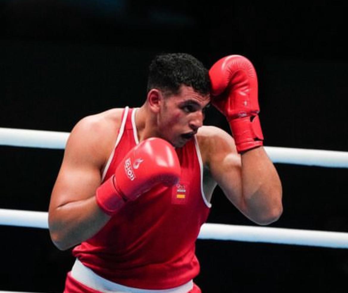 Ayoub Ghadfa se entrena para los Juegos Olímpicos de París Ayoub Ghadfa se entrena para los Juegos Olímpicos de París
