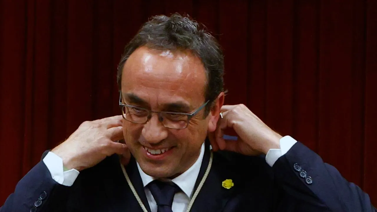 Josep Rull, elegido nuevo presidente del Parlament