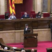 Así ha sido el momento en el que el Parlament ha elegido presidente a Rull