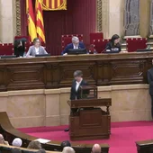 Así ha sido el momento en el que el Parlament ha elegido presidente a Rull Así ha sido el momento en el que el Parlament ha elegido presidente a Rull