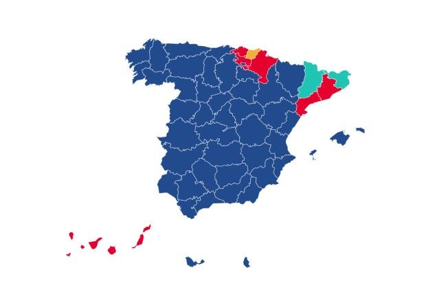 El resultado de las elecciones europeas en España municipio a municipio El resultado de las elecciones europeas en España municipio a municipio
