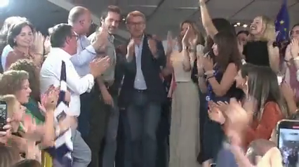 El Partido Popular gana las elecciones europeas con 22 escaños, dos por encima del PSOE El Partido Popular gana las elecciones europeas con 22 escaños, dos por encima del PSOE