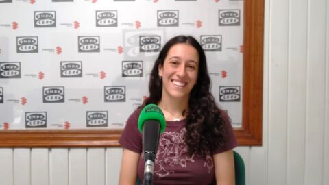 Carolina Garc&iacute;a Santa Mar&iacute;a, pastora trashumante
