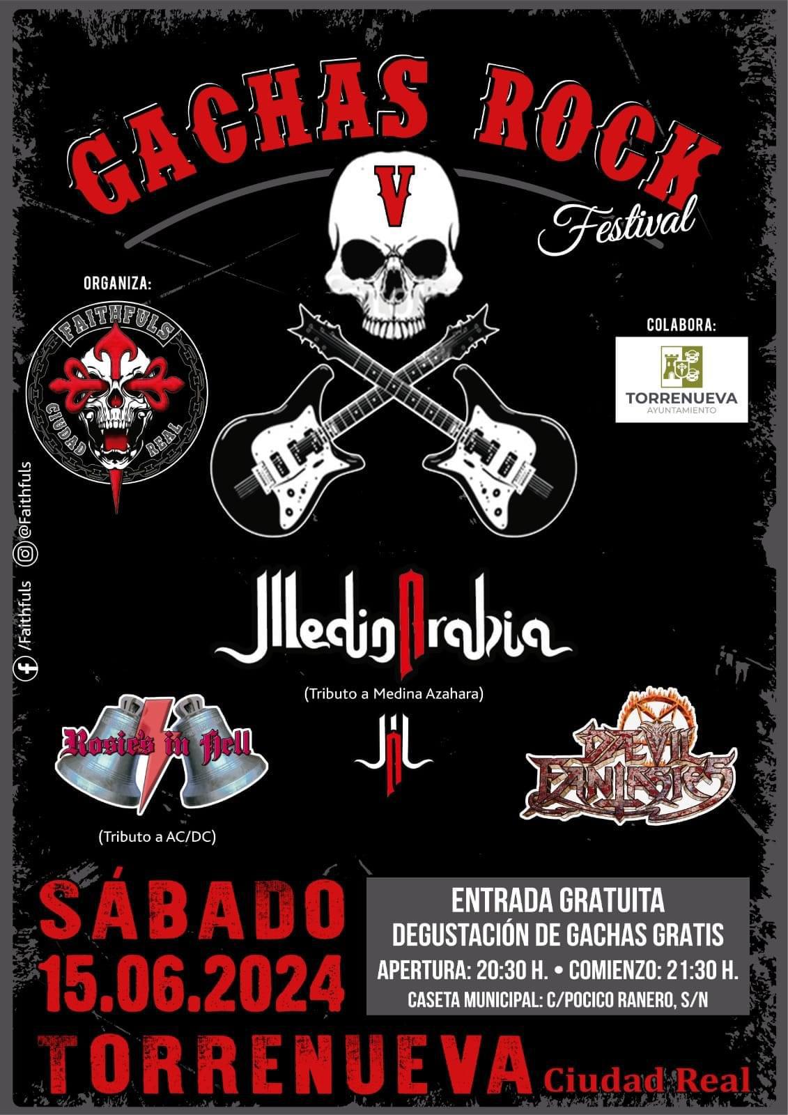 Torrenueva volverá a vivir un Gachas Rock Festival Torrenueva volverá a vivir un Gachas Rock Festival