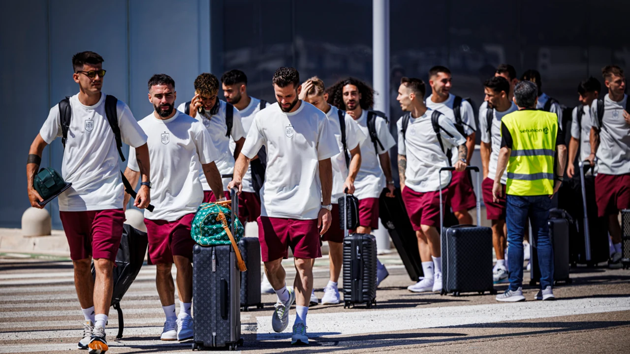 La selección española ya está en Alemania