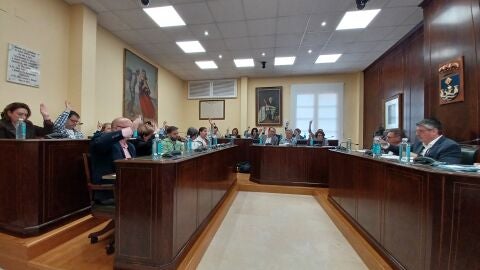 Imagen de archivo del pleno de abril de 2024 de La Vila Imagen de archivo del pleno de abril de 2024 de La Vila