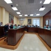 Imagen de archivo del pleno de abril de 2024 de La Vila