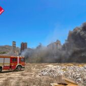 Nuevo incendio en Armanello, el Ensanche Levante