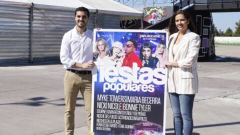Alejandro Navarro, alcalde de Torrej&oacute;n de Ardoz, en la presentaci&oacute;n del cartel de conciertos de las Fiestas Populares 2024 